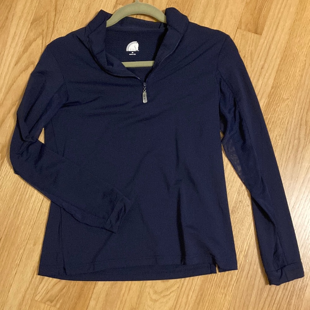 Navy blue EIS long-sleeve sunshirt